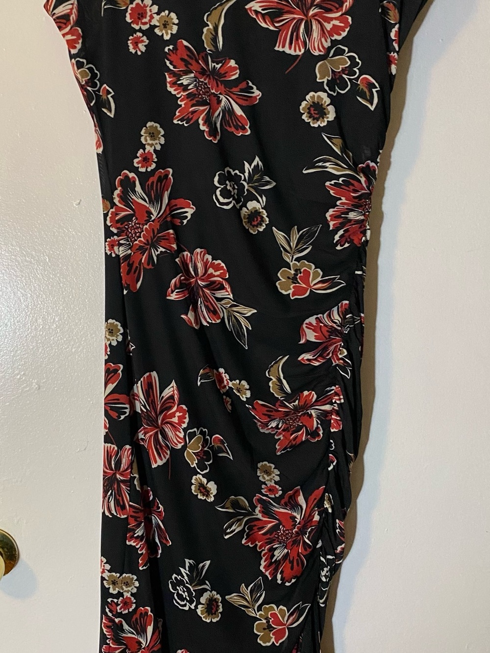 Cato Black Top with Subtle Texture - New